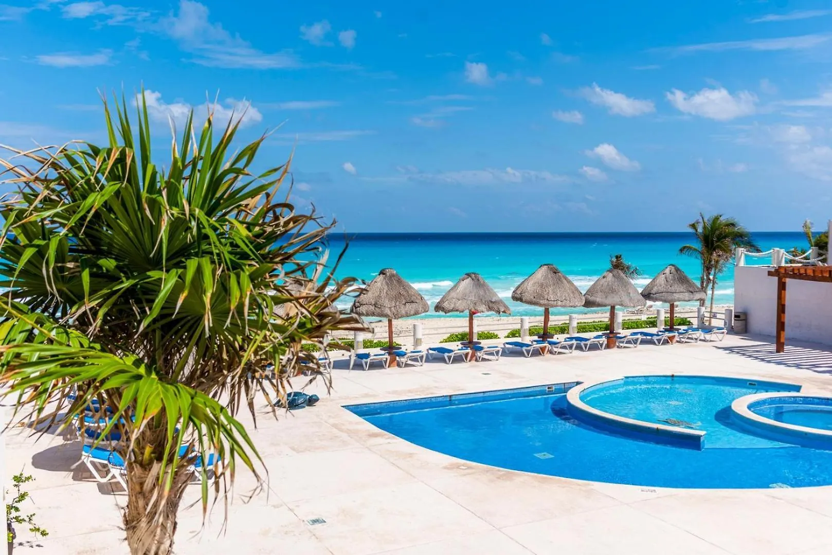 Daire Ocean View, 2 Bedrooms, King Beds Beach Access Cancun Meksika