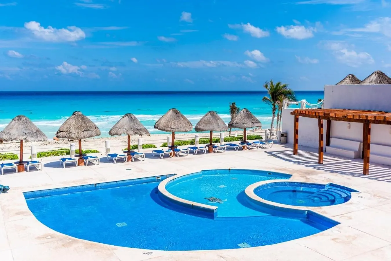 Apartment Ocean View, 2 Bedrooms, King Beds Cancun Mexico