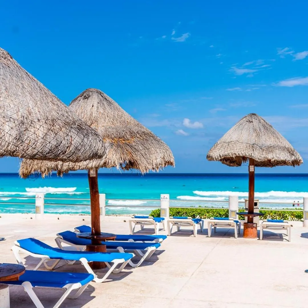 Ocean View, 2 Bedrooms, King Beds Beach Access Cancún 0*,